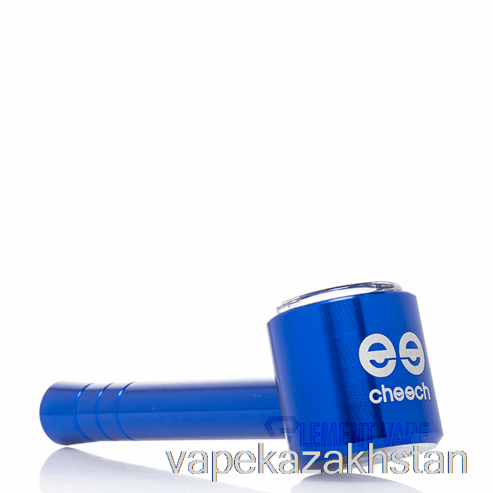 Vape Disposable Cheech Metal Encased Sherlock Hand Pipe Blue